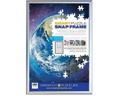 Nuotraukų rėmelis Eurographics Juodas aliuminis SNAP rėmelis 1000 det. dėlionei 67x49 cm, su apsaugine plėvele