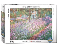 Eurographics Klodo Monė „Sodas Giverny“ 1000 dalių dėlionė – premium kokybė