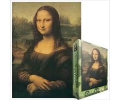 Eurographics Mona Liza 1000 detalių dėlionė – muziejinė kokybė, licencijuota
