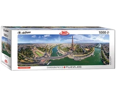 Eurographics Panoraminė Paryžiaus dėlionė 1000 detalių – ekologiška, premium