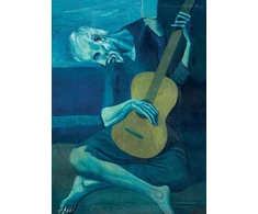 Eurographics Picasso „Senasis gitaristas“ 1000 detalių dėlionė – muziejinė kokybė 12+