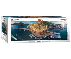 Eurographics Porto Venere, Italija panoraminė dėlionė 1000 detalių 50x70 cm