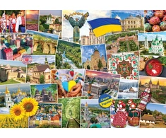 Eurographics Dėlionė 1000 vnt. - Ukraina