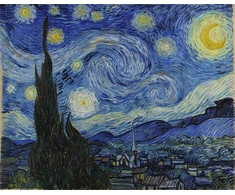 Eurographics Dėlionė 1000 vnt. - Vincentas van Gogas: Žvaigždėta naktis