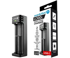 Įkroviklis - everActive LC-100C Smart Lithium USB-C 1000 mA