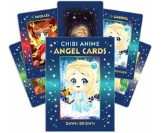 Findhorn Press Chibi Anime Angel kortos