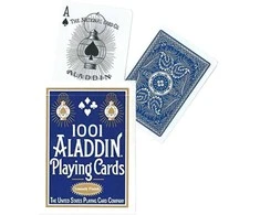 Fournier 1001 Aladdin Žaidimo Kortos USPCC (Mėlynos)