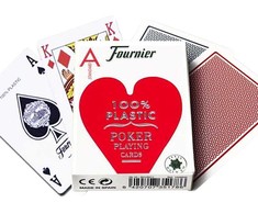 Fournier 2500 Pokerio Kortos (Mėlynos)