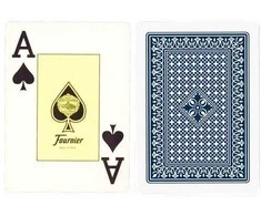 Fournier 818 pokerio kortos (Mėlyna)