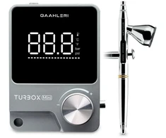 Gaahleri Turbox Mini oro kompresorius su aerografu Seeker 0,3 mm