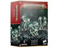 Games Workshop Nighthaunt Spirit Hosts – Warhammer AoS rinkinys (3 miniatiūros, 50 mm bazės)