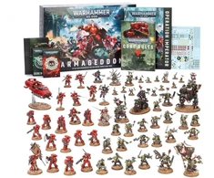 Games Workshop Warhammer 40,000 Armageddon startinis rinkinys: Space Marines ir Orkai