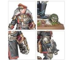 Games Workshop Warhammer 40,000 Astra Militarum Commissar Graves miniatiūrų rinkinys