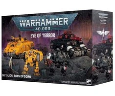 Games Workshop Warhammer 40,000 Imperial Fists tankų ir drednoutų rinkinys