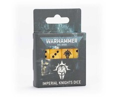 Games Workshop Warhammer 40,000 Imperial Knights kauliukai, 16 vnt, perlamutriniai 16 mm