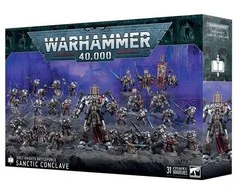 Games Workshop Warhammer 40,000 Pilkas Knights Battleforce: Sanctic Conclave miniatiūrų rinkinys