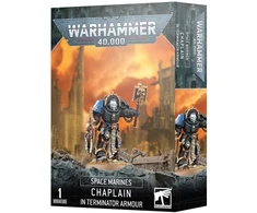Games Workshop Warhammer 40k Space Marines Chaplain in Terminator Armour 48-91