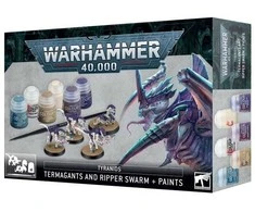 Games Workshop Warhammer Tyranids Termagants &amp; Ripper Swarm dažymo rinkinys