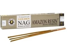 Smilkalų lazdelės Amazon Resin, Vijayshree Golden, 15g