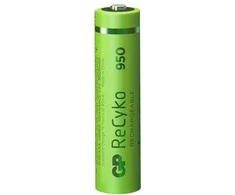 Akumuliatorius - GP ReCyko R03 AAA 950mAh NiMH Įkraunamų 10 Paketas
