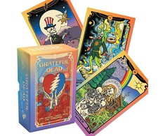 Insight Editions Grateful Dead taro kaladė su vadovu – 78 kortos, oficiali kolekcinė