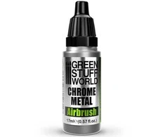 Green Stuff World Žalias Stuff World Žalias Stuff World Chromo dažai aerografui 17 ml – veidrodinis efektas (2455)