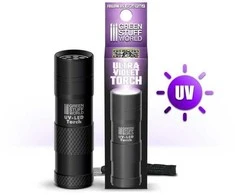 Green Stuff World Žalias Stuff World Žalias Stuff World UV žibintuvėlis 385–400 nm, 12 LED, aliuminis