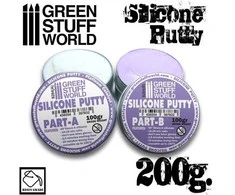 Green Stuff World Žalias Stuff World Žalias Stuff World violetinis silikoninis glaistas formoms 200 g