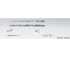 Gunpla efektų detalės Builders Parts HD MS Effect 01 Bandai 61943