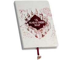 Dėlionė Užrašų Knyga - Insight Editions Marauder's Map 184 Liniuotų Puslapių Veganiška Oda