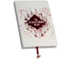 Dėlionė Užrašų Knyga - Insight Editions Marauder's Map 184 Liniuotų Puslapių Veganiška Oda