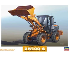 Hasegawa Hitachi ZW100-6 ratinis krautuvas 1/35 plastikinis rinkinys 66004