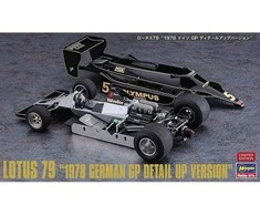 Hasegawa Lotus 79 1978 Vokietijos GP, plastikinis rinkinys 1/20