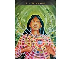 Hay House Sacred Mushroom Oracle šamaninės orakulo kortos anglų kalba