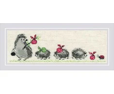 Hedgehogs siuvinėjimo rinkinys iš RIOLIS Nr.: 1711