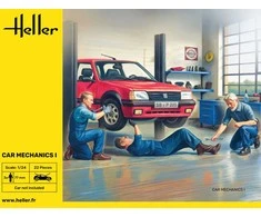 Heller Car Mechanics I 1/24 plastikinis surinkimo rinkinys