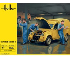 Heller Car Mechanics II 1/24 plastikinis surinkimo rinkinys