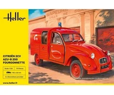 Heller Citroen 2CV Fourgonette AK250 1/24 plastikinis modelis