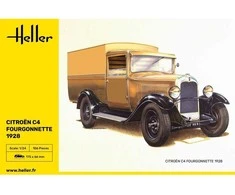 Heller Citroën C4 Fourgonnette 1928 1/24 plastikinis surinkimo rinkinys