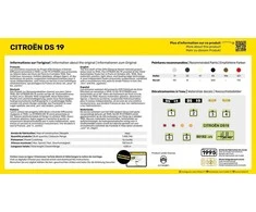 Heller Citroën DS 19 1:43 dovanų rinkinys su dažais ir klijais