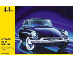 Heller Citroen DS 19 Berline 1:16 plastikinis surenkamas rinkinys