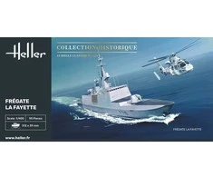 Heller La Fayette fregata 1/400 plastikinis laivo surinkimo rinkinys 81035