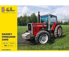 Heller Massey Ferguson 2680 traktoriaus plastikinis rinkinys 1:24