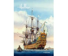 Heller Soleil Royal burlaivio modelis 1:100, plastikinis rinkinys (80899)