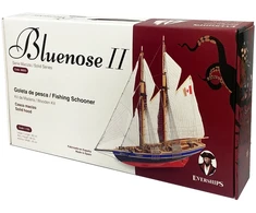HIJOS DE JOAQUIN DOMENECH SL Legendinis Bluenose II škunas – medinis laivo surinkimo rinkinys 1:135