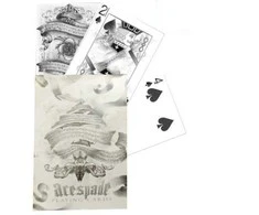 Hobilt Bicycle Arcane Gaff Baltas Ellusionist kortos