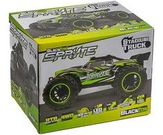 BLACKZON Spryte ST 1/20 RC 4WD elektrinis stadiono sunkvežimis 23 km/h, žalias