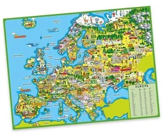 Hobilt Dėlionė „Nuostabi Europa“, 250 detalių, kartoniniame vamzdelyje