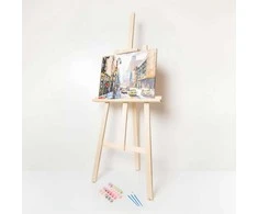 Hobilt Didelis tapybinis/ekspozicinis molbertas. Aukštis 150cm (Ekspozicinė prekė)