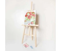 Hobilt Didelis tapybinis/ekspozicinis molbertas. Aukštis 150cm (Ekspozicinė prekė)